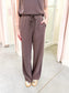 Cici Modal Muscle Top & Elastic Waist Pant Set