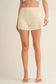 Ditsy Print Contrast Biker Shorts