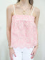 Londyn Scalloped Hem Babydoll Tank