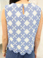 Woven Lace Top