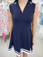 Collared Activewear Tennis Dress