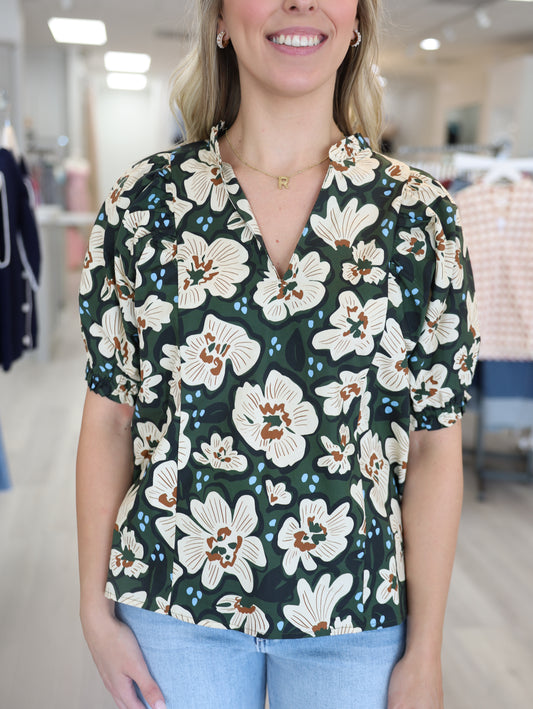 Santana Floral Top