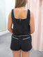 Kiley Whipstitch Top & Shorts Set