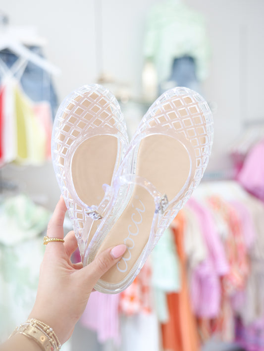 Jelly Mary Jane Flats