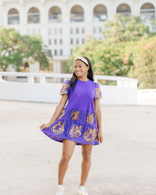 Sequin Tiger Dress