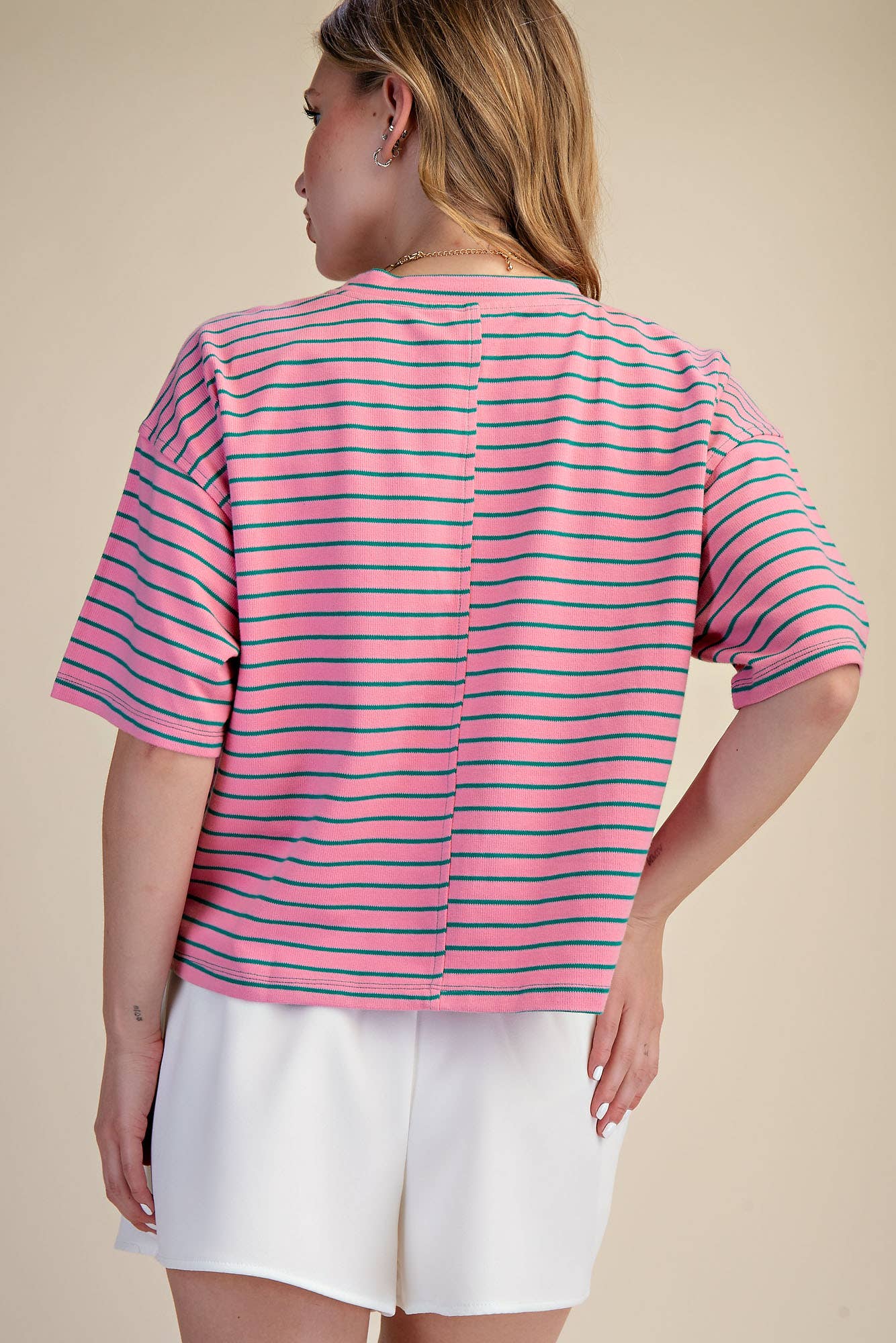 Nancy Striped Everyday Top