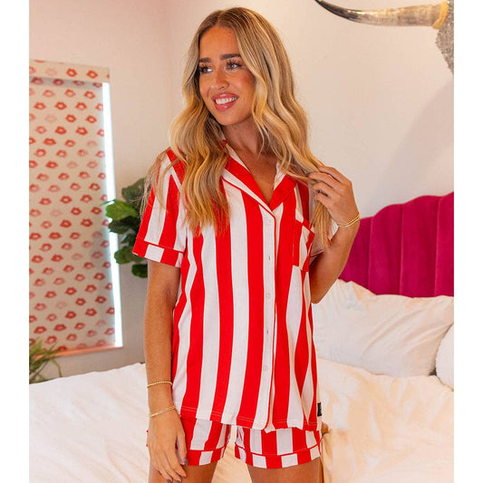 Red Striped Pajamas