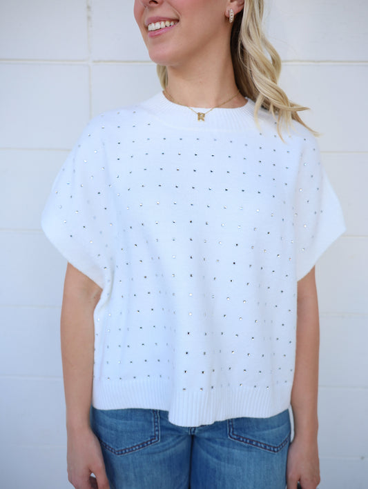 Ellie Stone Embroidered Top