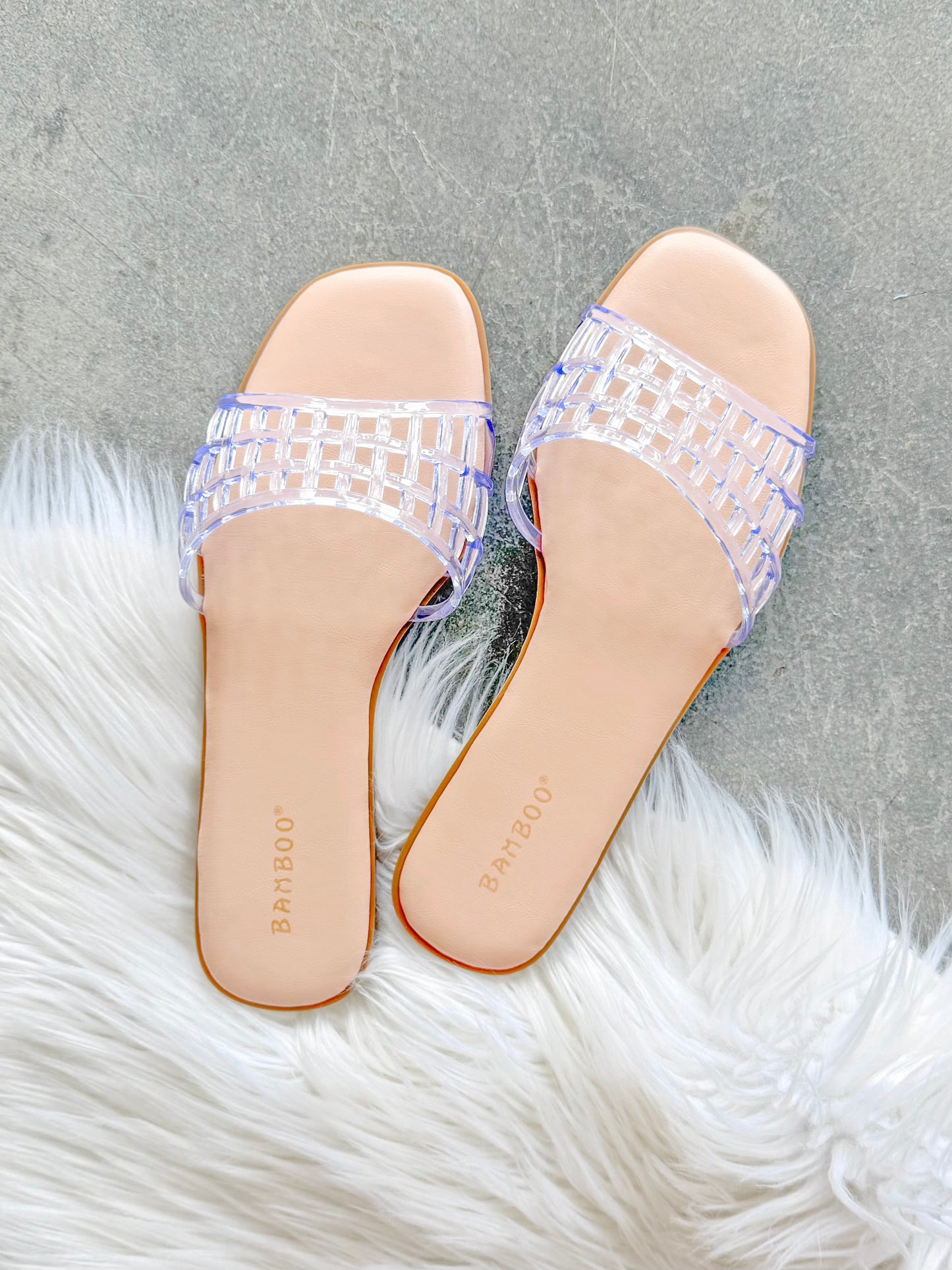 Cindy Caged Jelly Sandal