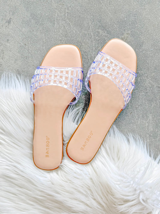 Cindy Caged Jelly Sandal