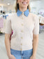 Zeena Denim Collar Cardigan