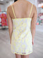 Kaci Floral Lace Crochet Dress