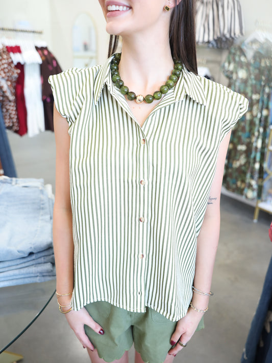 Michelle Striped Top