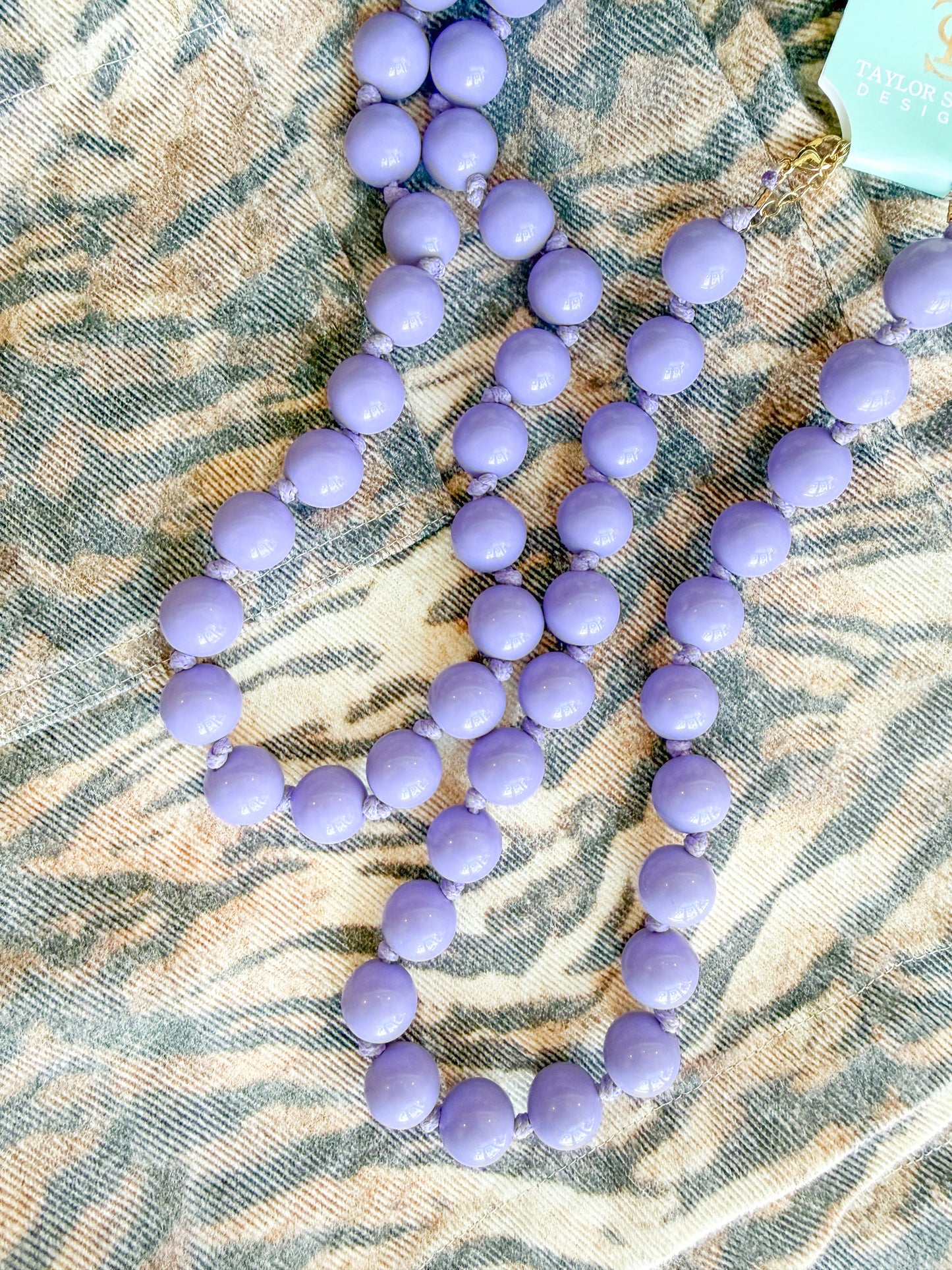 Dayton Oversized Beaded Necklace