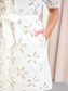 Elsie Embroidered Belted Mini Dress