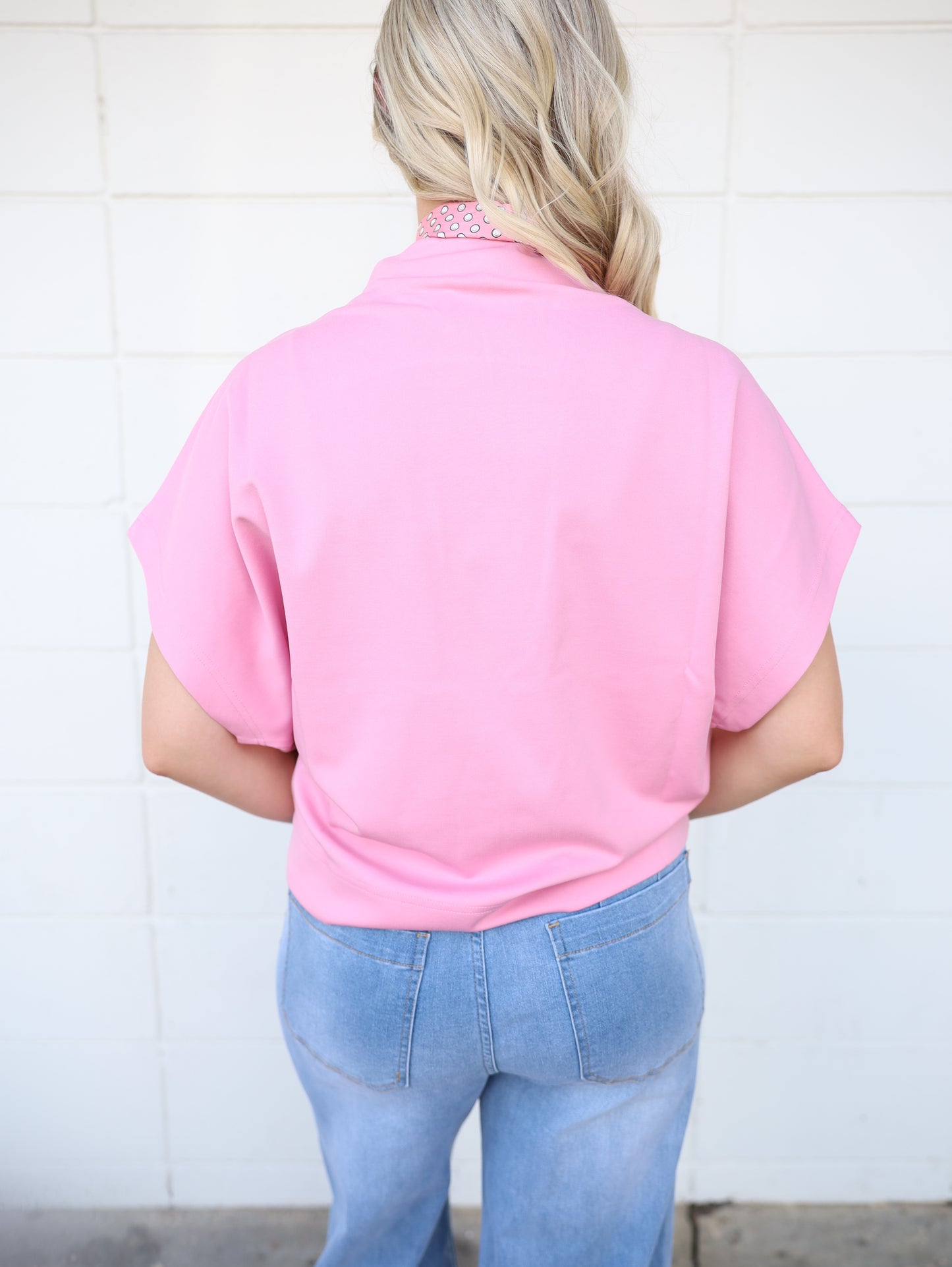 Maren Mock Neck Top