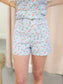 Caitlyn Patch Pocket Floral Shorts