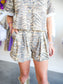 Tiffanie Tiger Print Shorts