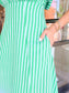 Megan Striped Maxi