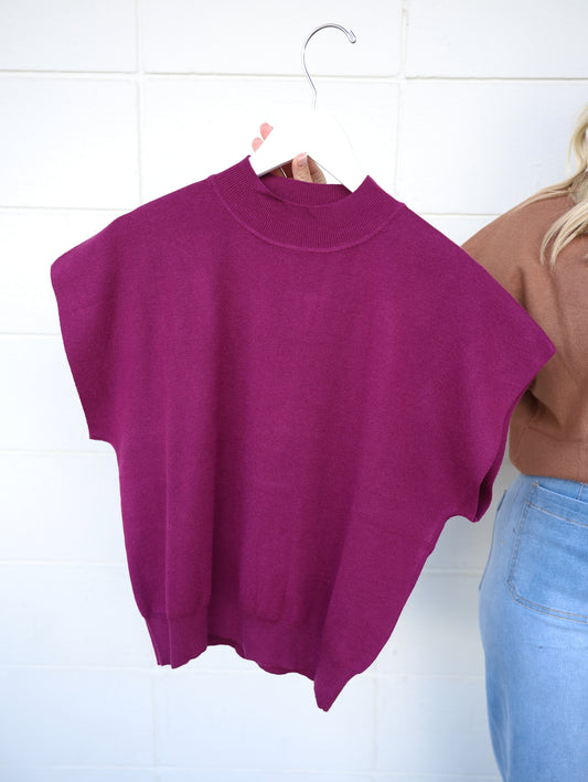 Shelby Mock Neck Top