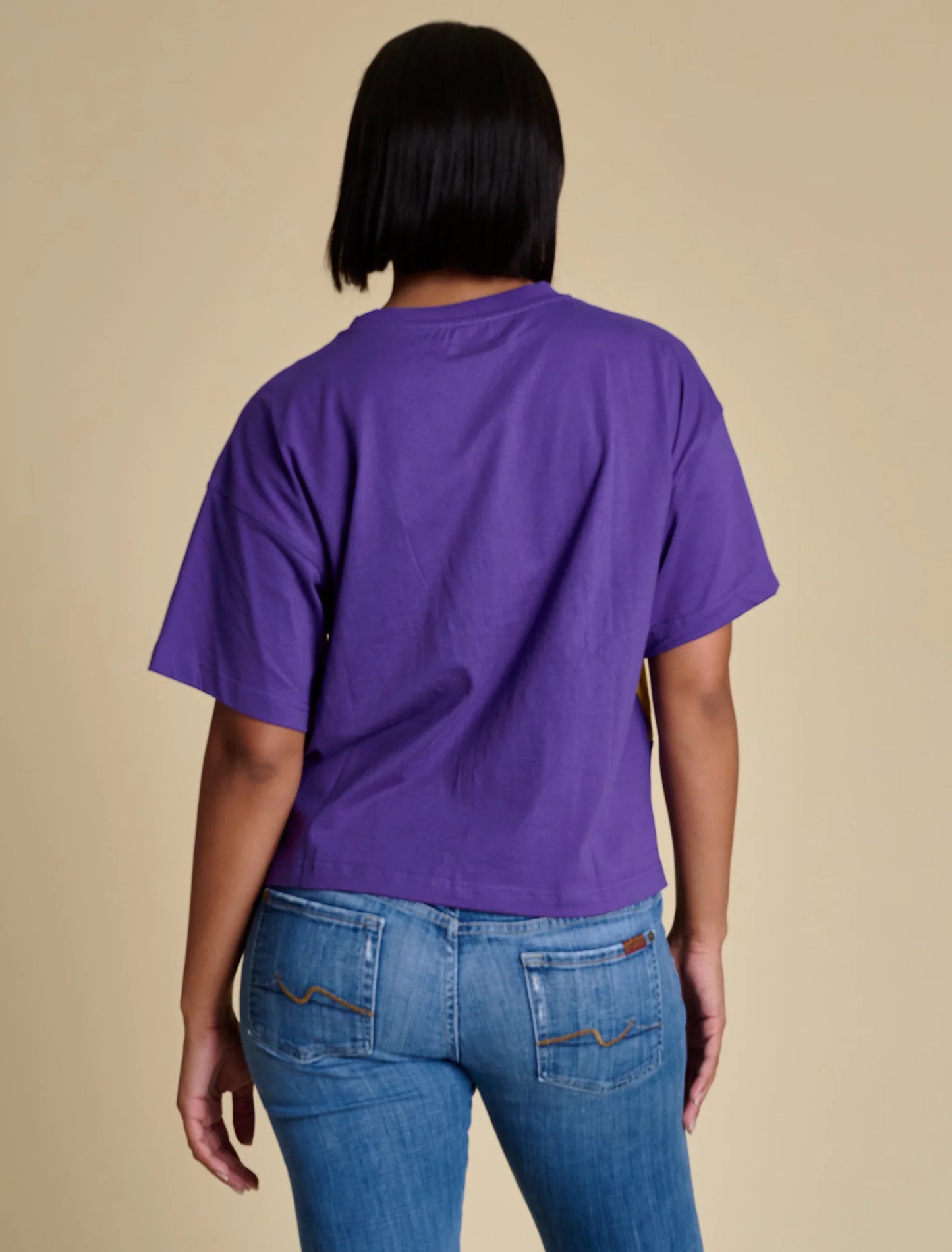 The Color Block Geaux Tee