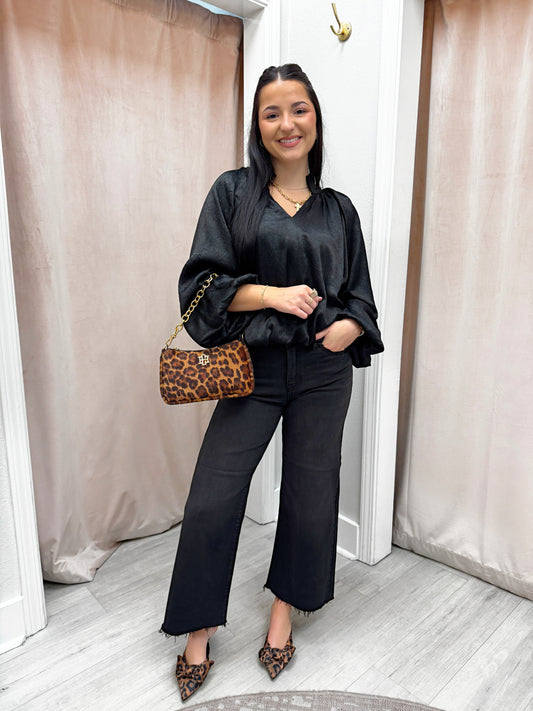 Women's tops, Womens blouse, Dressy top, Dressy blouse, going out top, going out blouse, date night top, party top, Long sleeve v-neck top