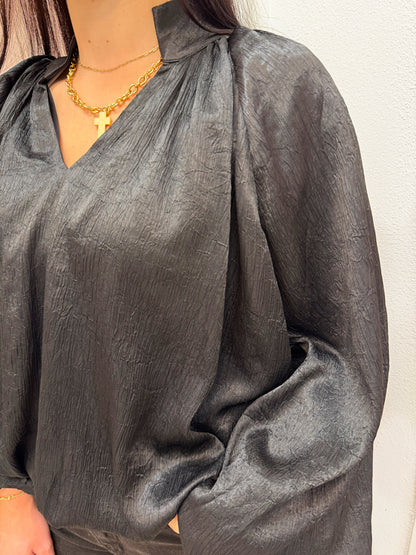 Women's tops, Womens blouse, Dressy top, Dressy blouse, going out top, going out blouse, date night top, party top, Long sleeve v-neck top