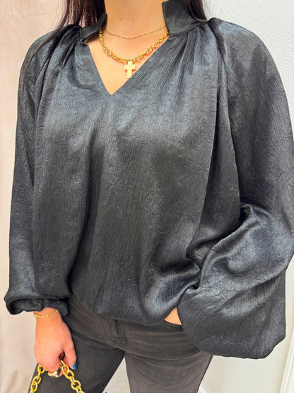 Women's tops, Womens blouse, Dressy top, Dressy blouse, going out top, going out blouse, date night top, party top, Long sleeve v-neck top