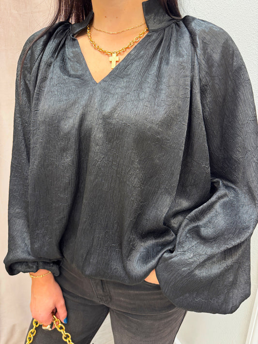 Women's tops, Womens blouse, Dressy top, Dressy blouse, going out top, going out blouse, date night top, party top, Long sleeve v-neck top