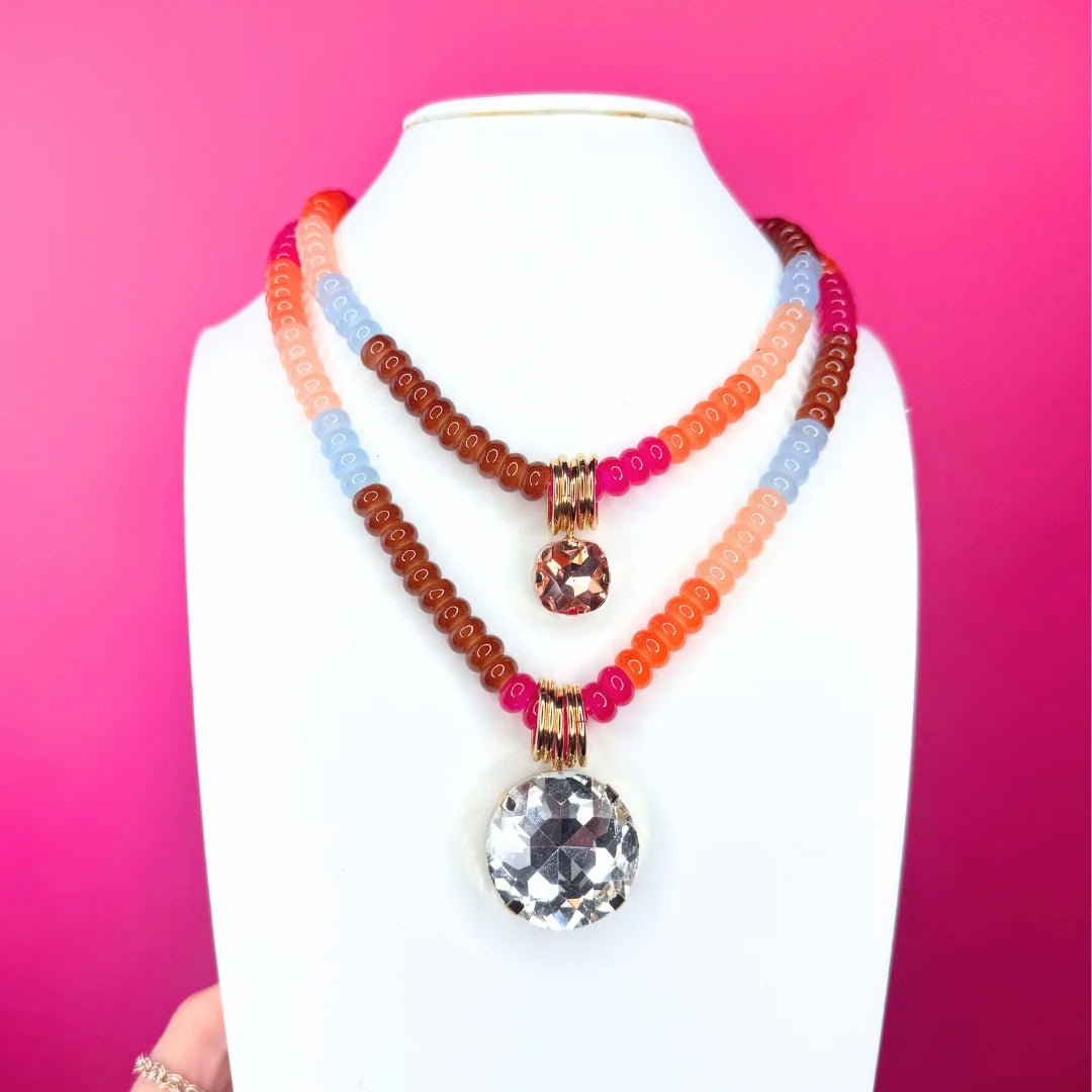 Neutral Gem Lover Necklace