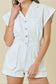 Button Down Denim Romper
