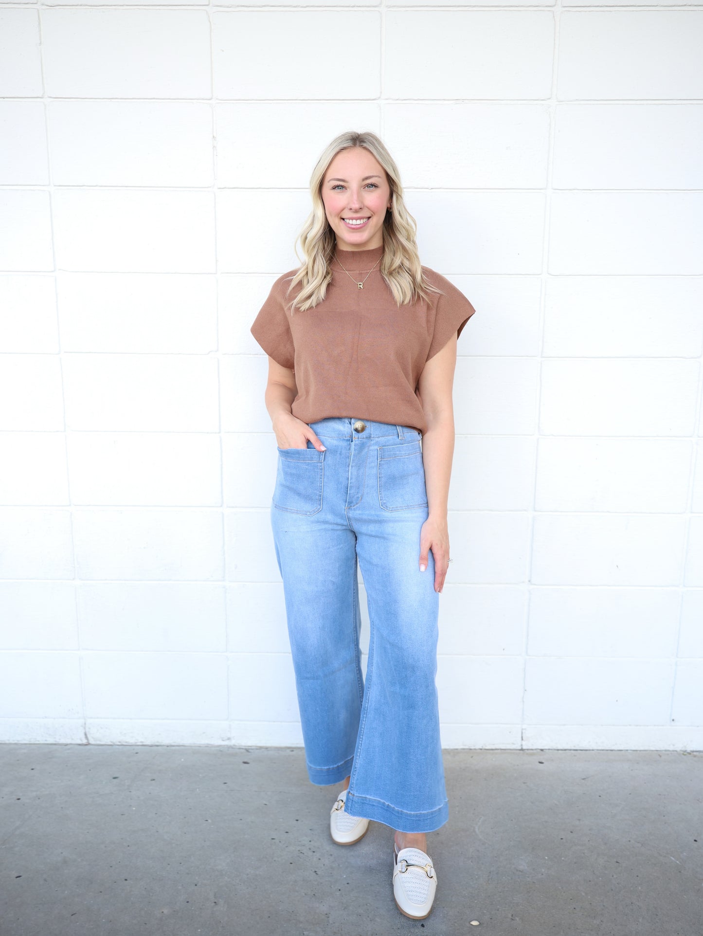 Shelby Mock Neck Top
