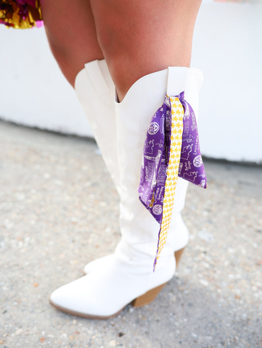 The Sideline Scarf™ - LSU
