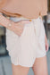 Striped High Waisted Shorts