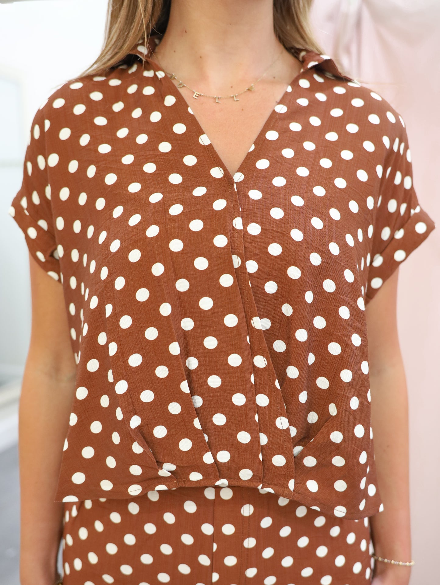 Ava Polka Dot Set