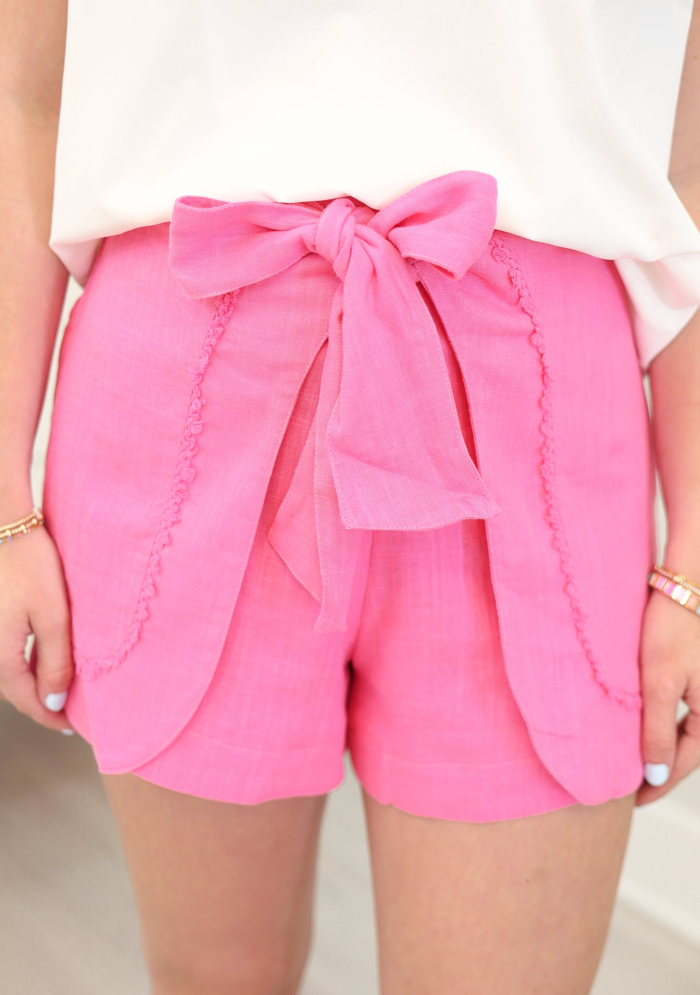Wrap Front Shorts