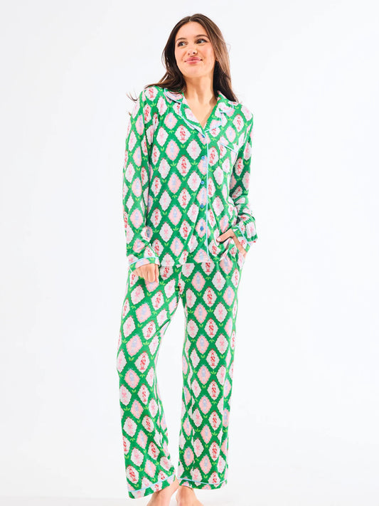 Christmas pajamas, christmas pjs, nutcracker pjs, holiday pjs, button down pj set, holiday pajama set