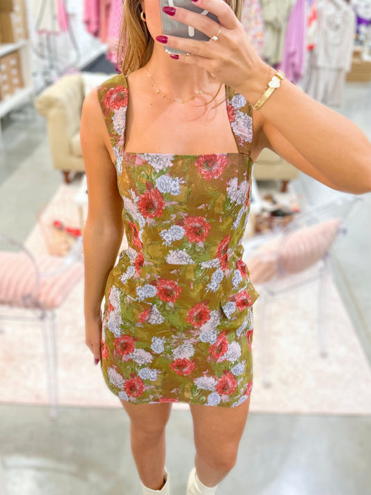 Romony Jacquard Dress