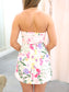 Aria Floral Embellished Mini Dress