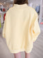 'DILLY DALLY' Mockneck Sweatshirt