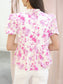Hannah Floral Print Puff Sleeve Top