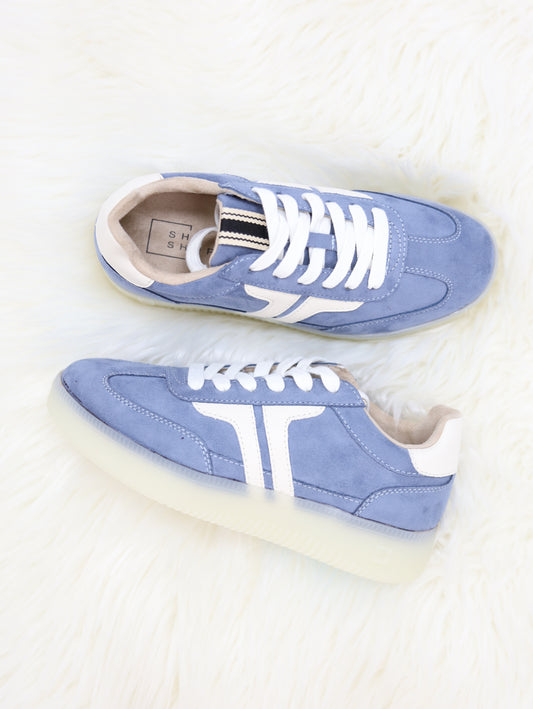 Suede Platform Sneaker