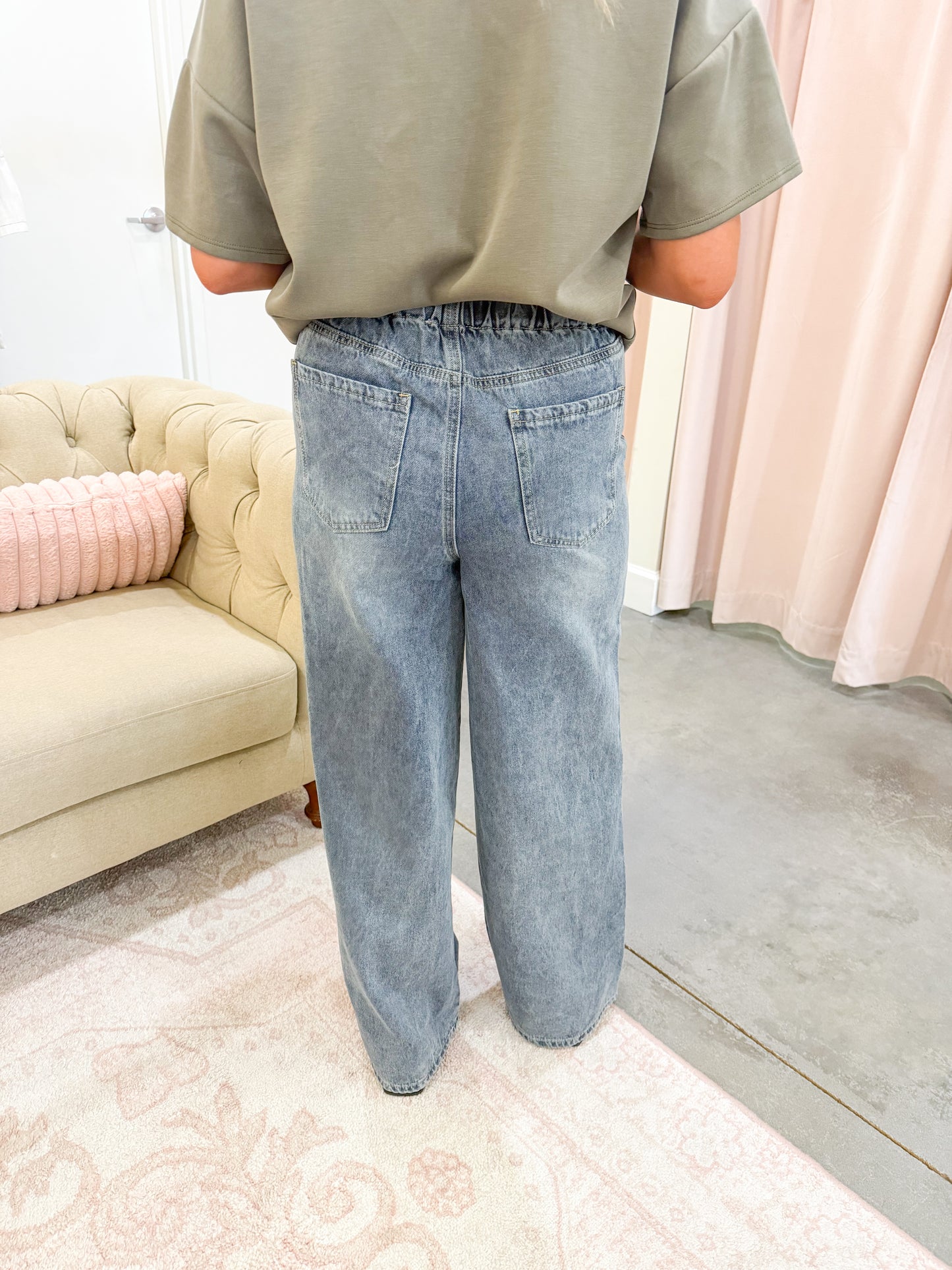 Kellie Side Stripe Drawstring Pants