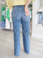 Logan Dark Wash Dad Jean
