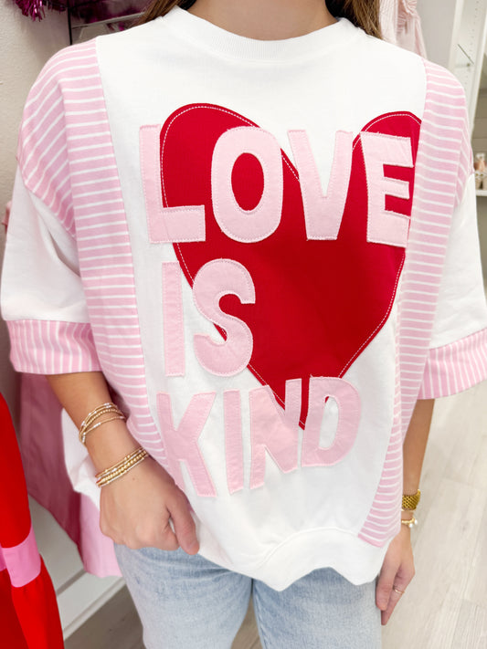 Love Is Kind Heart Tee