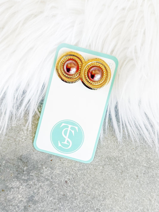 Olivia Circular Studs