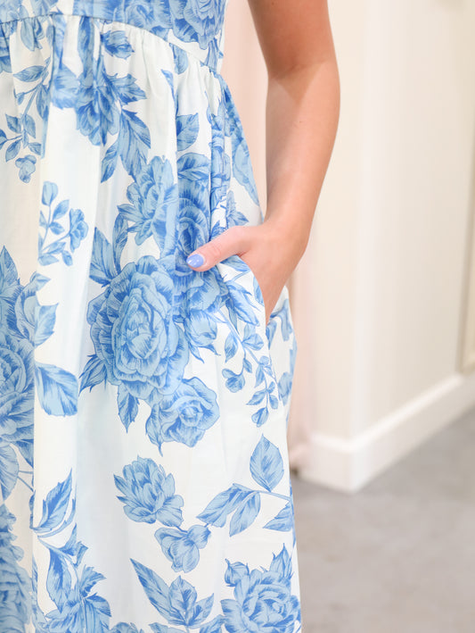 Brisa Floral Maxi Dress