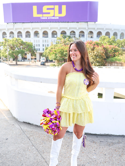 Jovie Tiered Mini Dress