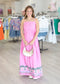 Pleated Maxi Dress