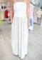 Eva Linen Knitted Top Dress